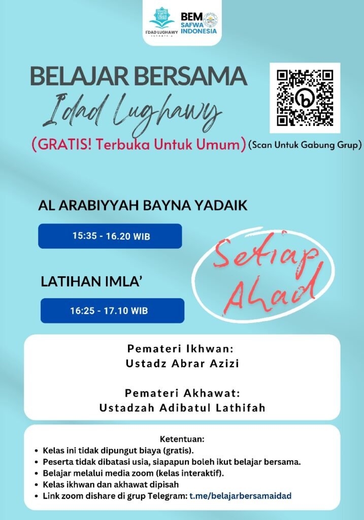 IDL Kelas Bahasa Arab